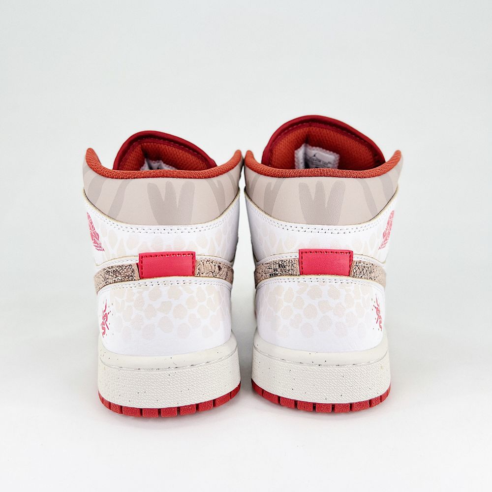 Air Jordan 1 Mid Year Of The Snake Red