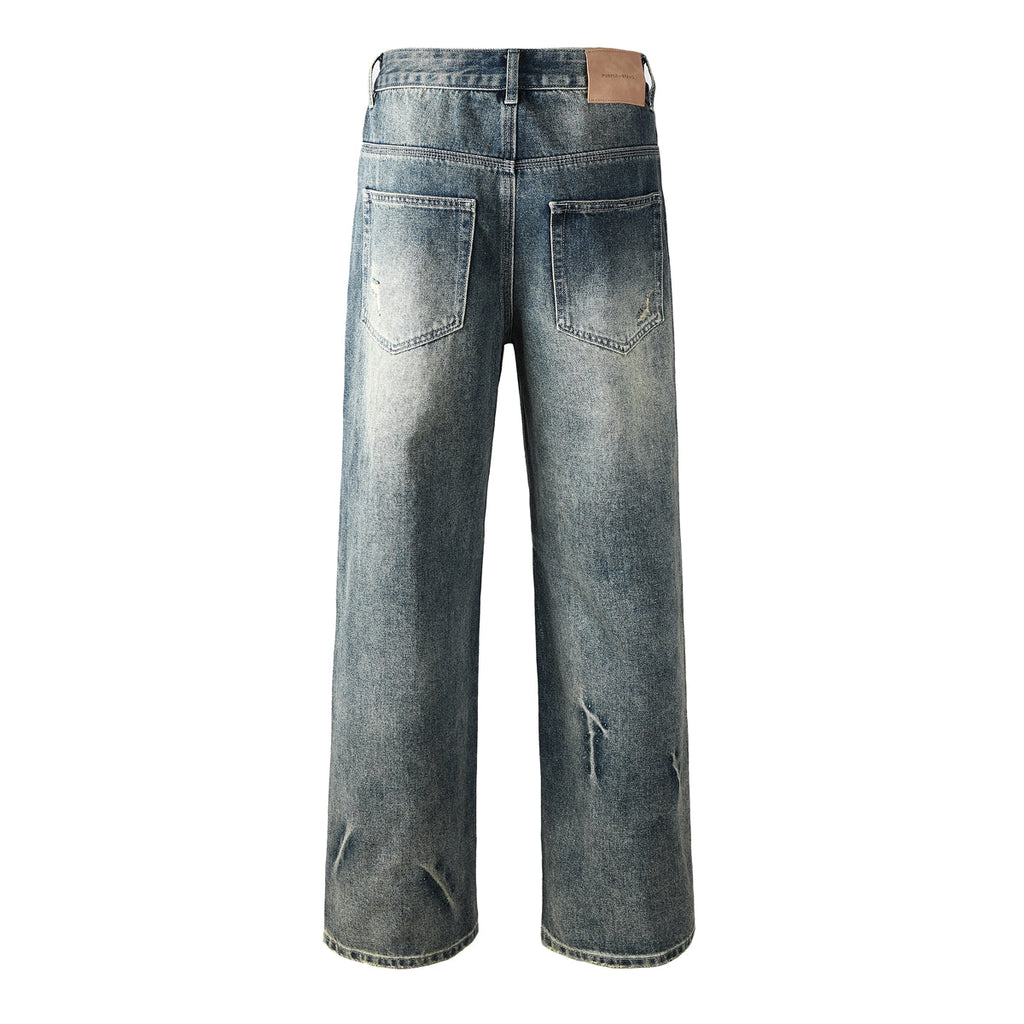 Purple Brand Crystal Diamond Jeans #9131