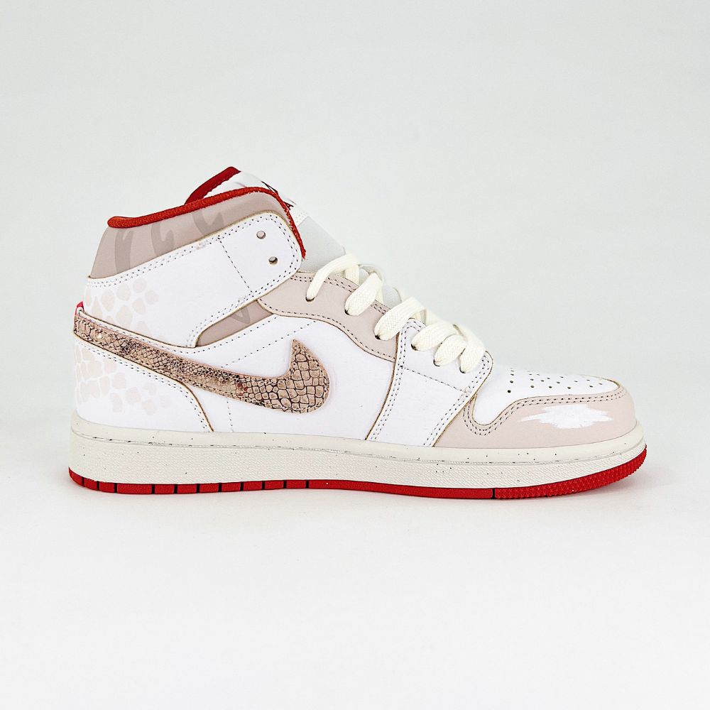 Air Jordan 1 Mid Year Of The Snake Red