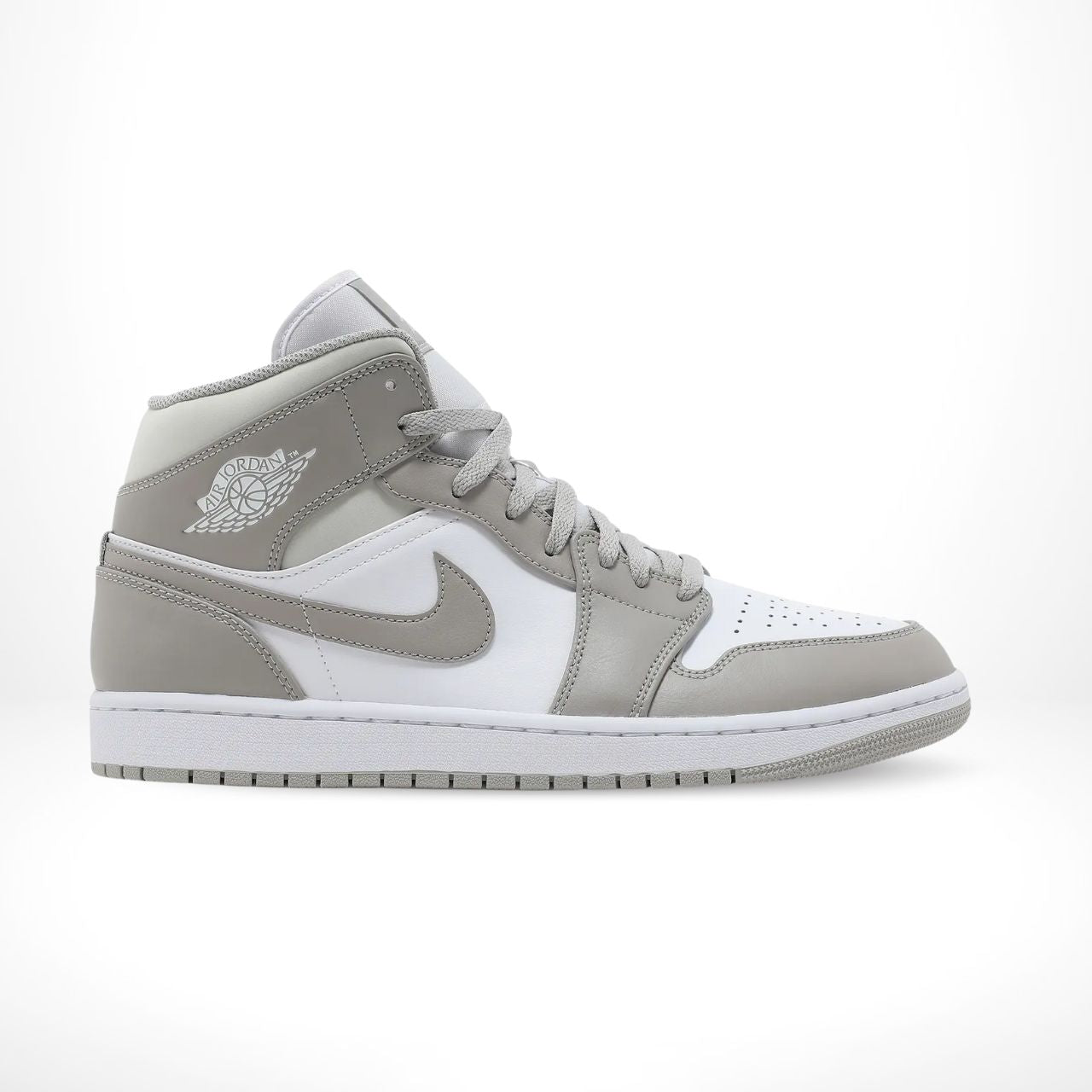 Air Jordan 1 Mid College Grey White