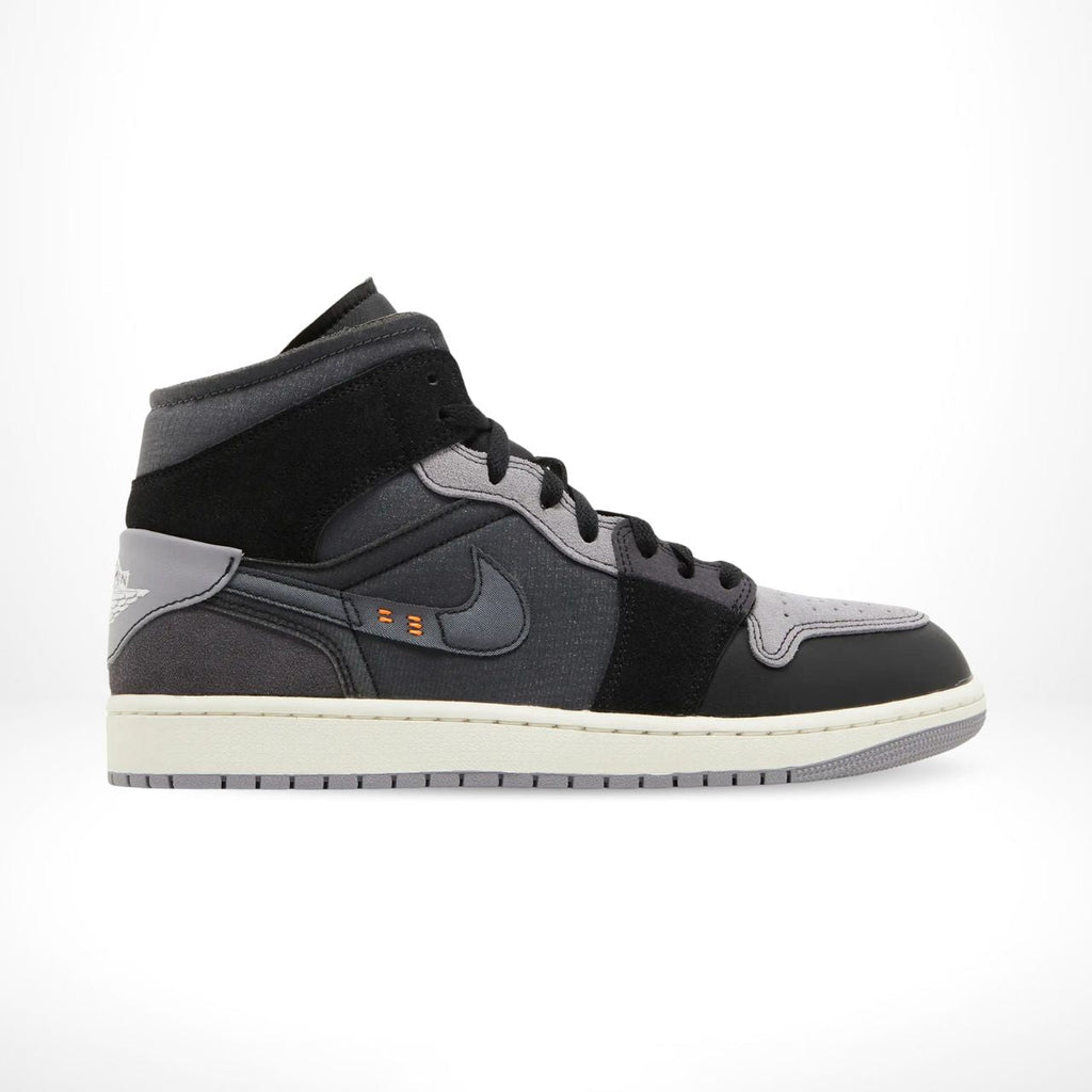 Air Jordan 1 Mid Craft Inside Out Grey Black