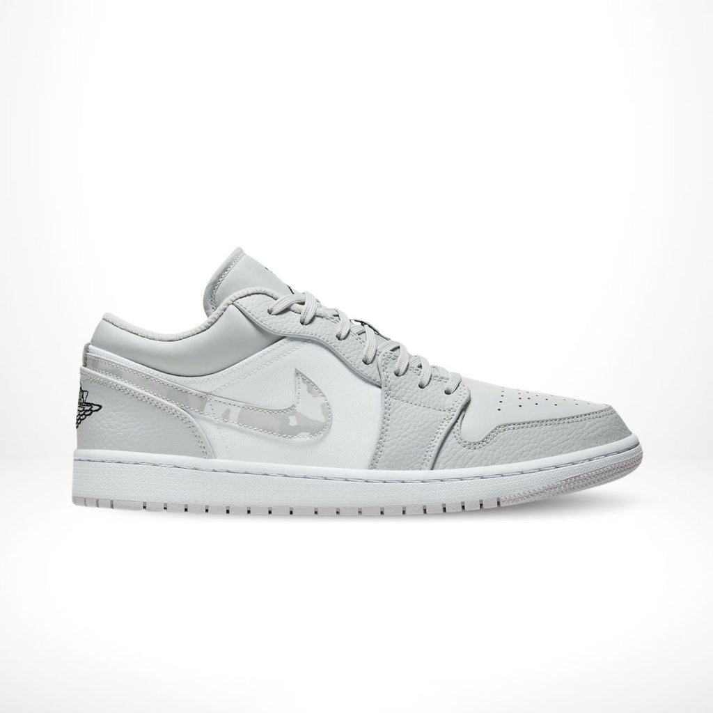 Air Jordan 1 Low White Camo 2021